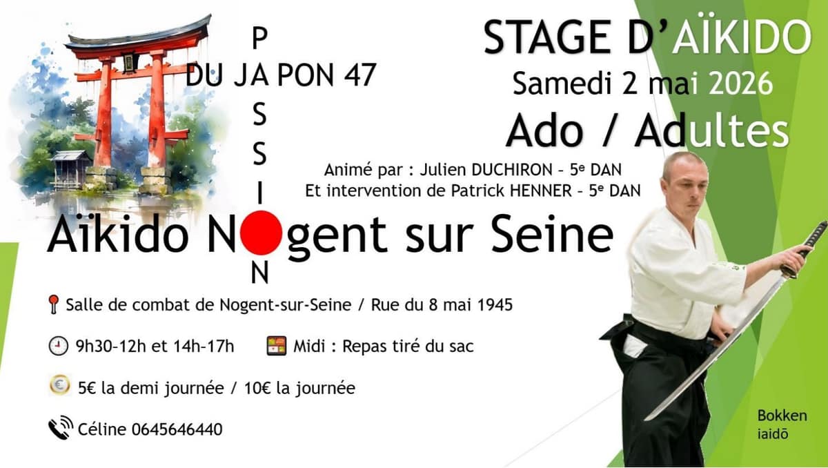 Affiche de l'événement Stage Ados / Adultes